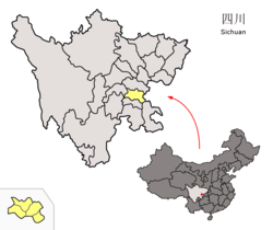 内江市在四川省的地理位置
