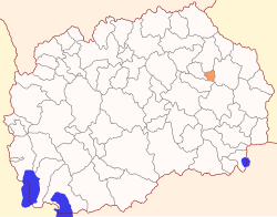 Location of Municipality of Zrnovci