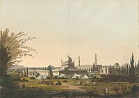 Mausoleum of Hyder Aly Khan at Lalbaug, by Robert Hyde Colebrooke, ca. 1793