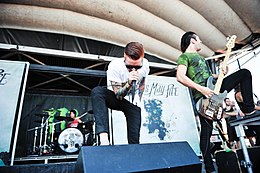 Memphis May Fire at Warped Tour 2012