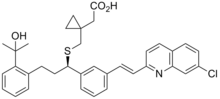 Structure of Singulair