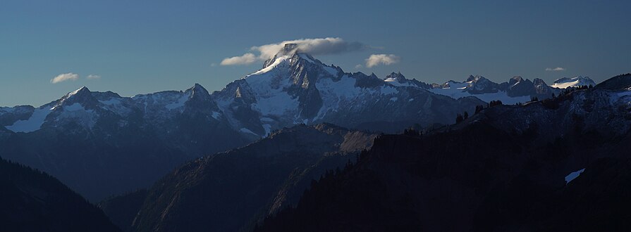 Mount Blum seen from Copper Ridge