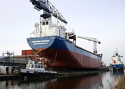 Pensilvania in Martenshoek shortly before launch