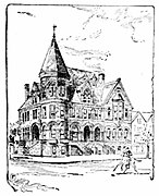 Boise City Hall, Boise, Idaho, 1892-93.