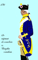 1791 uniform, after the republicanisation