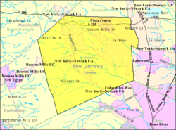 Census Bureau map of Jackson Township, New Jersey Interactive map of Jackson Township, New Jersey