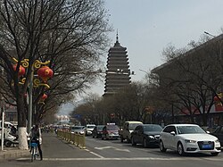 双塔区街景，2021年4月10日