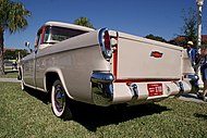 1956 Chevrolet Cameo Carrier rear view