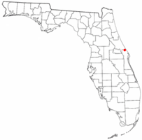 Location in Brevard County and the state of Florida