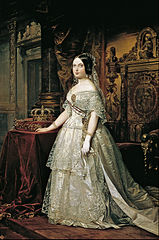 Retrato de Isabel II, Federico de Madrazo (1844)[16]