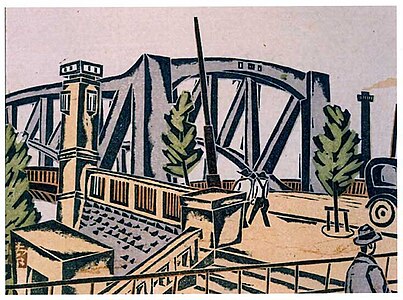 Senju-ōhashi bridge, Sakuichi Fukazawa