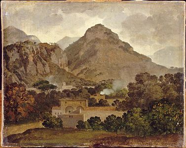 Anne-Louis Girodet, Italian landscape, around 1793