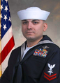 Fonseca during his tenure as a Hospital Corpsman Second Class