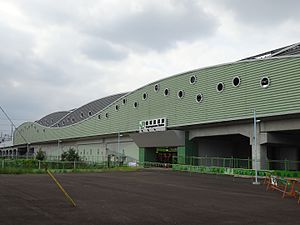JR稻城长沼站南口（2016年8月）