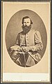 Confederate cavalry officer Jeb Stuart, well known for his flamboyant costumes