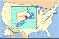 Placement of Rhode Island within the U.S.