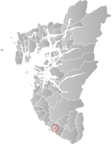Egersund within Rogaland