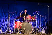 Drummer Michaela Naydenova