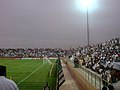 The stadium before the expansion during an international match between Oman and Saudi Arabia (12 August 2009)