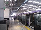 Half-height platform doors in Kolkata Metro's Line 2