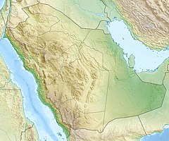 克尔白在沙特阿拉伯的位置