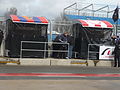The GU-Racing pit wall (BAS/OLY) at Silverstone Circuit (2010)