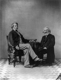 Senator Sumner and his good friend Henry Wadsworth Longfellow