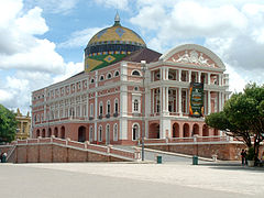 The Amazonas theatre in Manaus, Brazil (1884–1896)