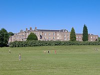 Florence Boot Hall (pictured) is the oldest hall of residence at the university. It is named after Florence Boot, the wife of Jesse Boot who was a major benefactor to the university[82]