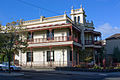 Wardlow, Parkville, Melbourne; built 1888. Italianate mansion with canted verandah screens.[43]
