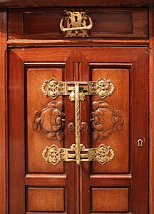 Cabinet by Ödön Faragó, from Budapest (1901)