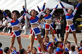 Cheerleaders from Taiwan, 2017