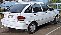 Pre-facelift Ford Festiva GLi 5-door (Australia)