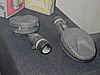 Two Coles 4038 microphones, originally owned by the BBC