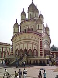 Naba-ratna Dakshineswar Kali Temple near Kolkata, North 24 Parganas district.
