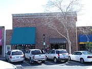 Robert W. Cole Building which once housed the Sprouse and Reitz 5 and 10 Cent Store, built in 1919 (GAHS). The building houses "Zola Bell's", an antique store. It is listed in the Glendale Arizona Historical Society.