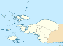 AYW is located in Southwest Papua