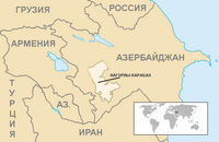 Nagorno-Karabakh map