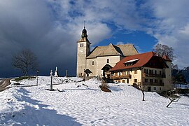 The church of Mont-Saxonnex