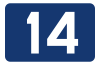 Republic Road I-14 shield