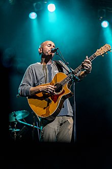 Peter Breinholt performing in 2019