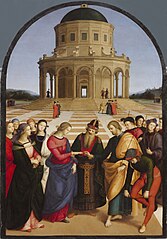 Marriage of the Virgin by Raphael