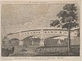 High Street Bridge after it was covered, c1820
