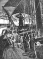 Image 73Illustration from Robert Louis Stevenson's 1883 pirate adventure Treasure Island (from Children's literature)