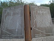 The San Pedro Chapel National Register of Historic Places Marker located at 5230 E. Ft. Lowell Rd..