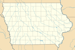 华盛顿镇区在Iowa的位置