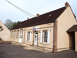 The town hall in Verlin