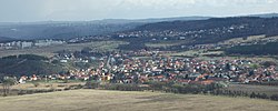 Lipence seen from Černošice