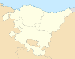 Estarrona is located in the Basque Country