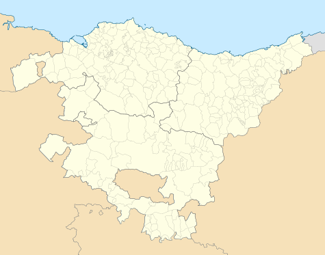 2020–21 Tercera División is located in the Basque Country